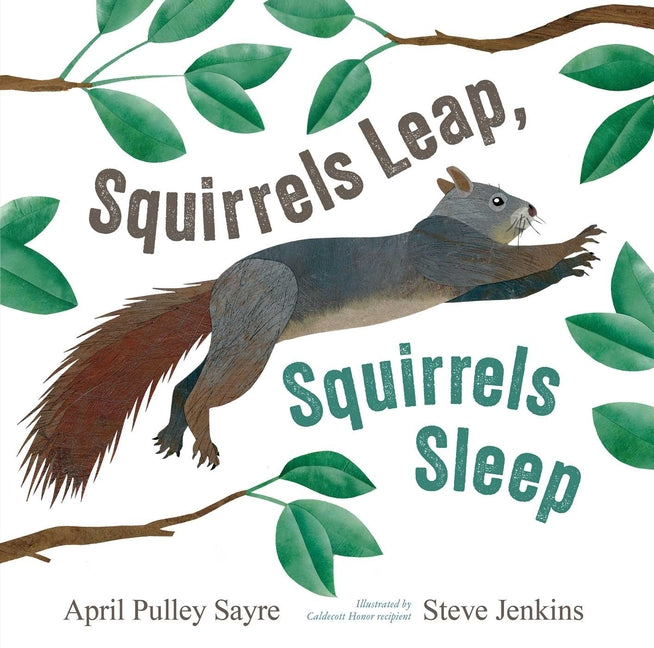 Book cover for Squirrels Leap, Squirrels Sleep