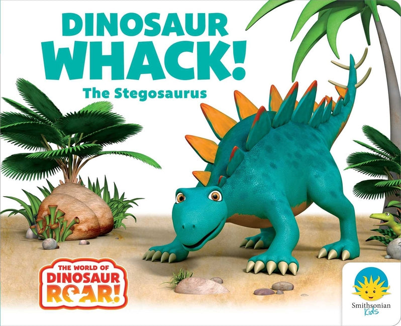 Book cover for Dinosaur Whack! the Stegosaurus