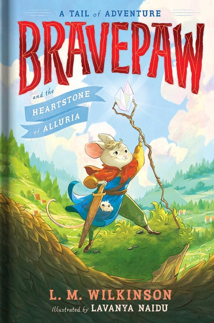 Book cover for Bravepaw and the Heartstone of Alluria