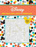 Book cover for Disney Word Search, Quips, Quotes and Coloring Book