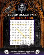 Book cover for Edgar Allan Poe Word Search