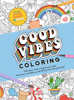 Book cover for Good Vibes Coloring