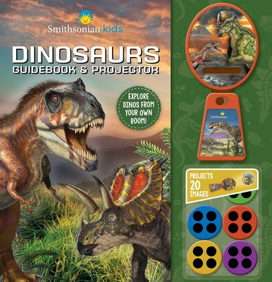 Book cover for Smithsonian Kids Dinosaur Guidebook & Projector