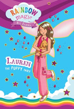 Book cover for Rainbow Magic Pet Fairies Book #4: Lauren the Puppy Fairy