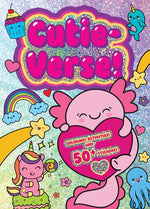 Book cover for Jumbo Foil Coloring Book: Cutie-Verse