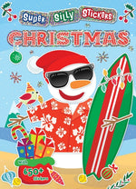 Book cover for Super Silly Stickers: Christmas