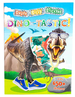 Book cover for Super Silly Stickers: Dino-Tastic!