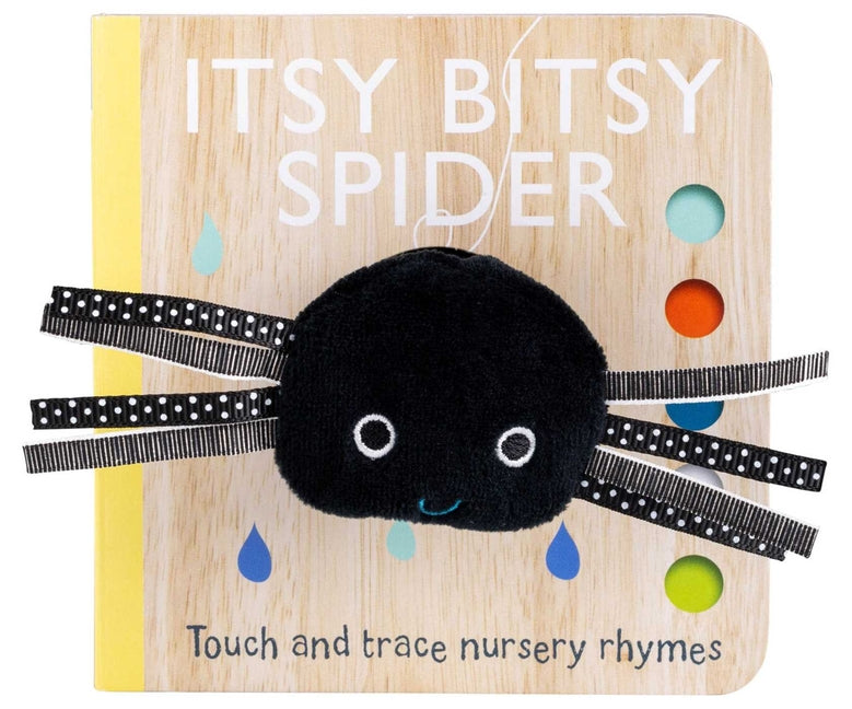 Book cover for Touch and Trace Nursery Rhymes: Itsy Bitsy Spider Finger Puppet Book