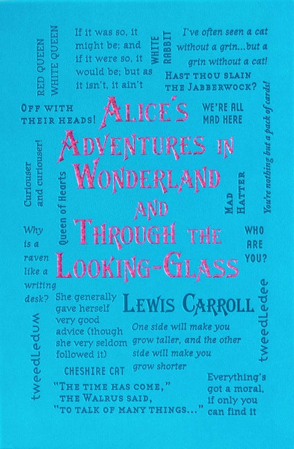 Book cover for Alice's Adventures in Wonderland and Through the Looking-Glass
