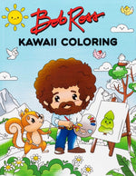 Book cover for Bob Ross Kawaii Coloring