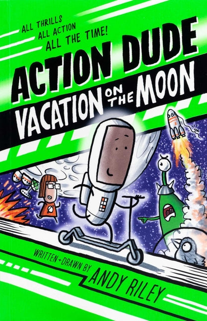 Book cover for Action Dude: Vacation on the Moon