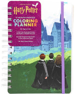 Book cover for Harry Potter 12-Month Undated Coloring Planner