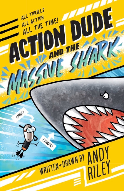Book cover for Action Dude and the Massive Shark