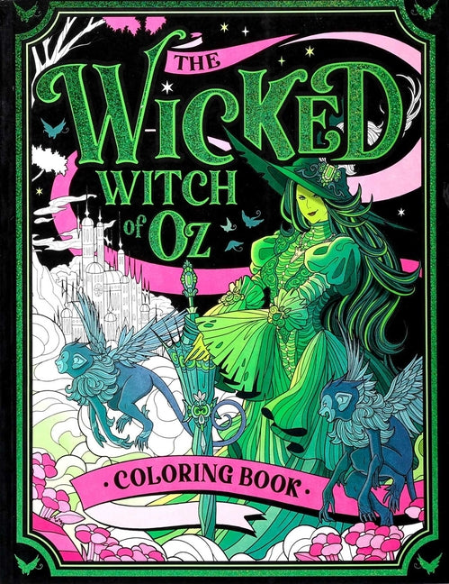 Book cover for Wicked Witch of Oz Coloring Book