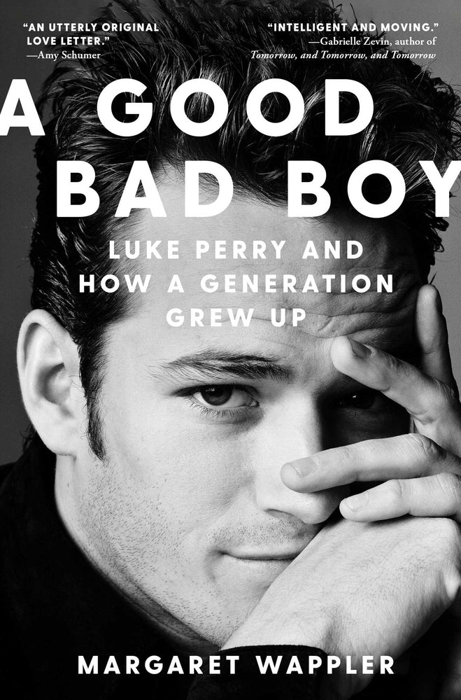 Book cover for A Good Bad Boy: Luke Perry and How a Generation Grew Up