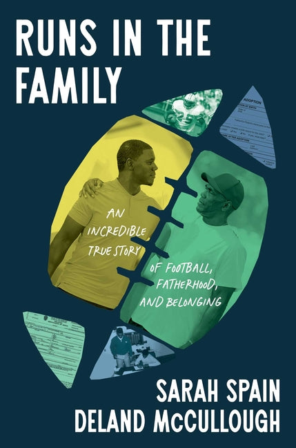 Book cover for Runs in the Family: An Incredible True Story of Football, Fatherhood, and Belonging