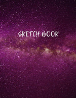 Book cover for Sketch Book: Space Activity Sketch Book For Children Notebook For Drawing, Sketching, Painting, Doodling, Writing Sketchbook For Ki