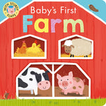 Book cover for Baby's First Farm: With Sturdy Flaps