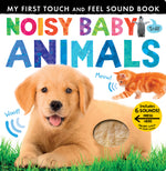 Book cover for Noisy Baby Animals: Includes Six Sounds!