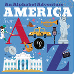 Book cover for America from A to Z: An Alphabet Adventure