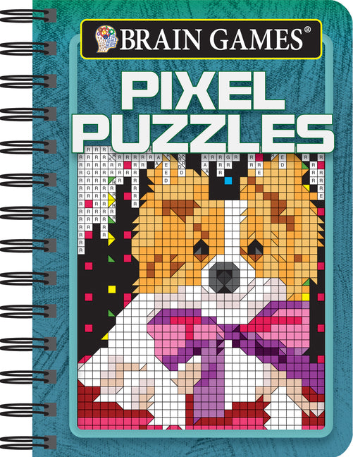 Book cover for Brain Games - To Go - Pixel Puzzles