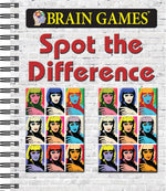Book cover for Brain Games - Spot the Difference