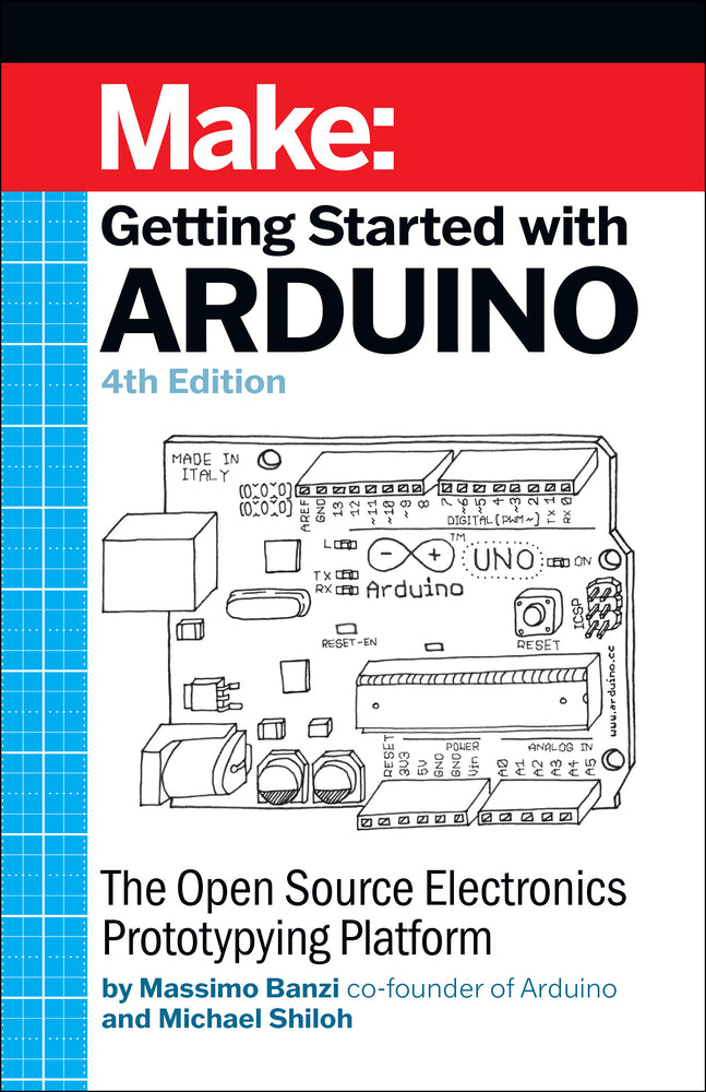Book cover for Getting Started with Arduino: The Open Source Electronics Prototyping Platform