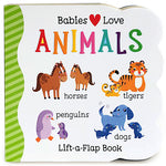 Book cover for Babies Love Animals