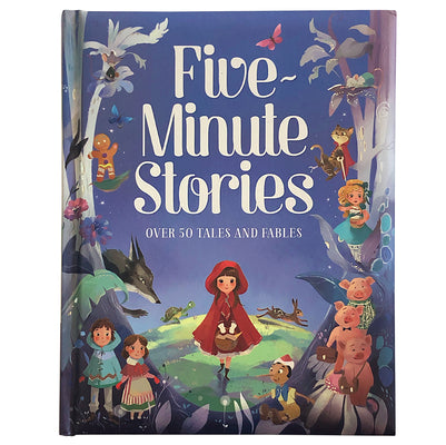 Book cover for Five-Minute Stories: Over 50 Tales and Fables