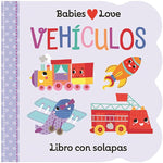 Book cover for Babies Love Vehículos / Babies Love Things That Go (Spanish Edition)