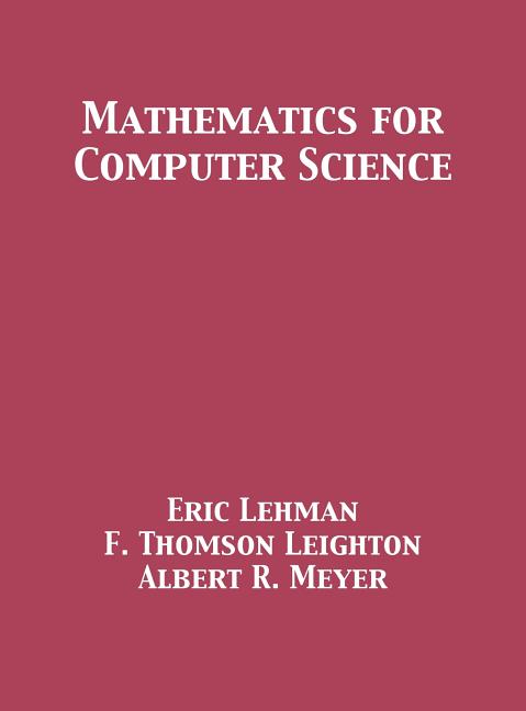 Book cover for Mathematics for Computer Science