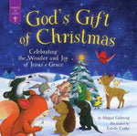 Book cover for God's Gift of Christmas: Celebrating the Wonder and Joy of Jesus's Grace