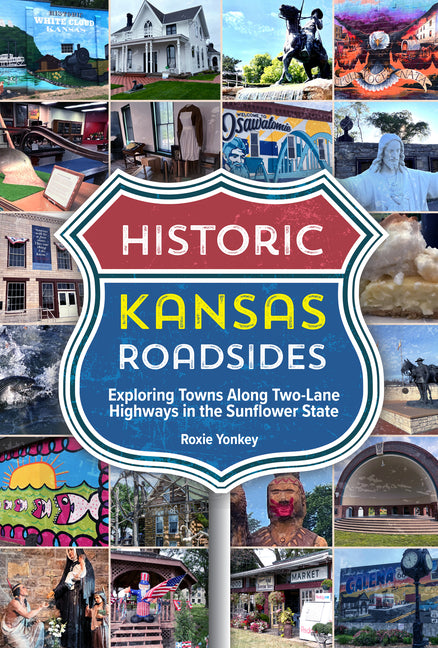 Book cover for Historic Kansas Roadsides