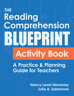 Book cover for The Reading Comprehension Blueprint Activity Book: A Practice & Planning Guide for Teachers