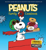 Book cover for Peanuts Family Cookbook: Delicious Dishes for Kids to Make with Their Favorite Grown-Ups