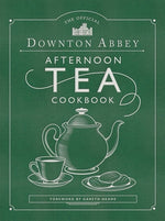 Book cover for The Official Downton Abbey Afternoon Tea Cookbook: Teatime Drinks, Scones, Savories & Sweets