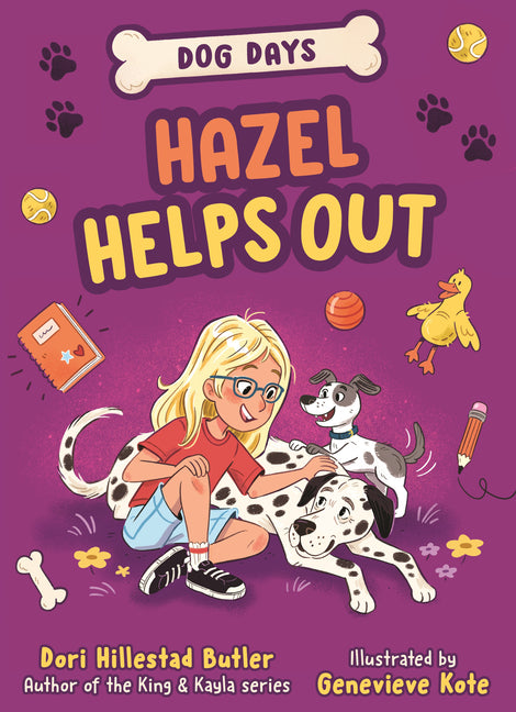 Book cover for Hazel Helps Out