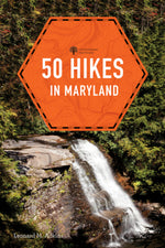 Book cover for 50 Hikes in Maryland