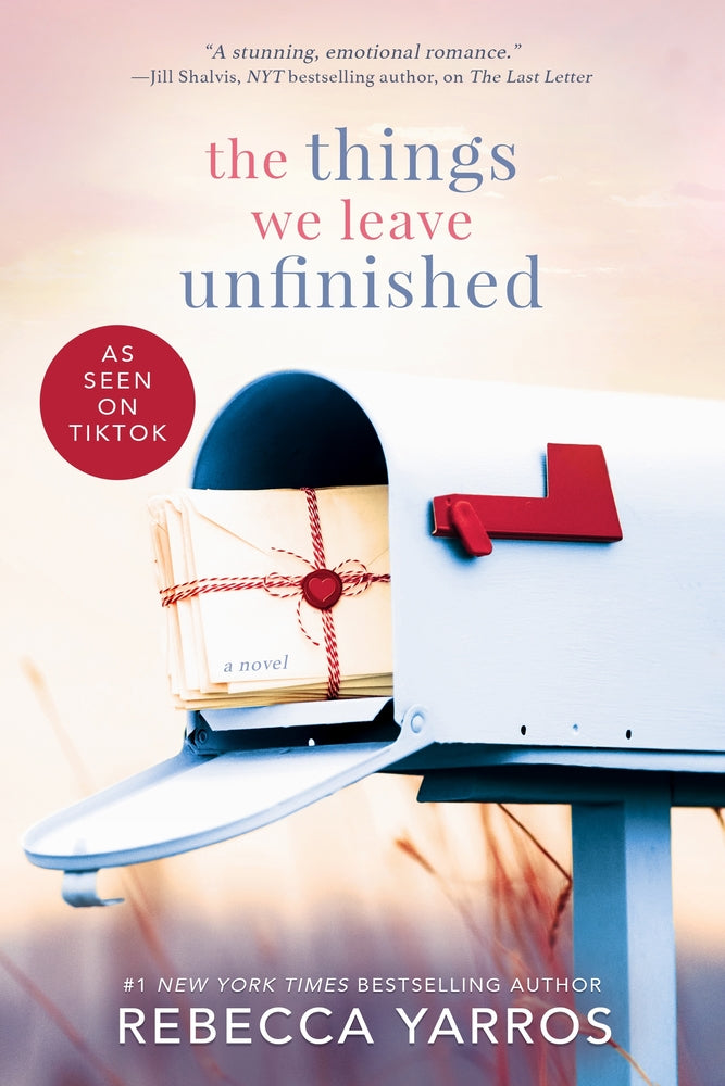 Book cover for The Things We Leave Unfinished