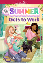 Book cover for Summer Gets to Work (American Girl Girl of the Year 2025)