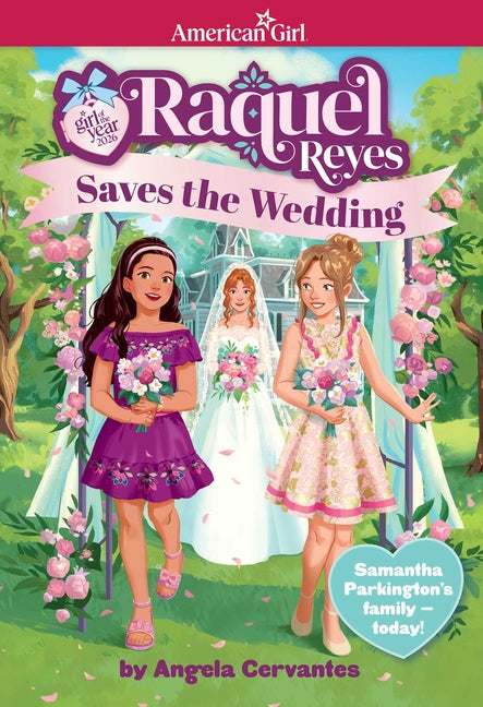 Book cover for Raquel Reyes Saves the Wedding (Girl of the Year 2026)