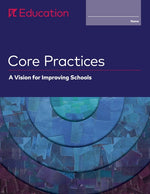 Book cover for Core Practices: A Vision for Improving Schools