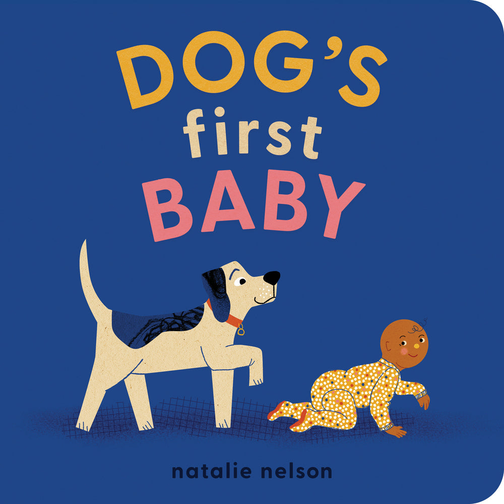 Book cover for Dog's First Baby: A Board Book