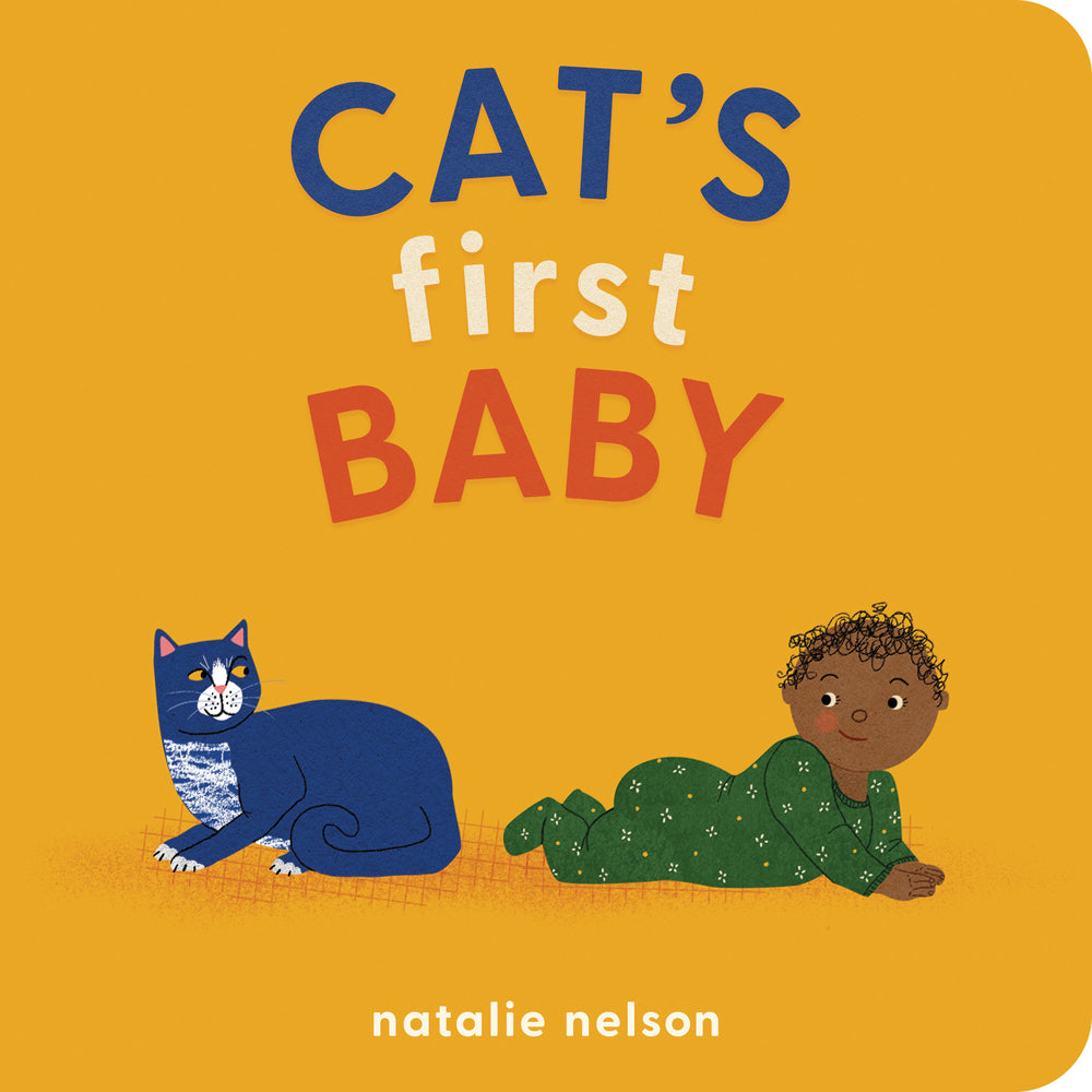 Book cover for Cat's First Baby: A Board Book