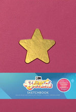 Book cover for Steven Universe Deluxe Hardcover Blank Sketchbook: Rebecca Sugar Edition