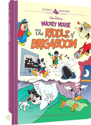Book cover for Walt Disney's Mickey Mouse: The Riddle of Brigaboom: Disney Masters Vol. 23