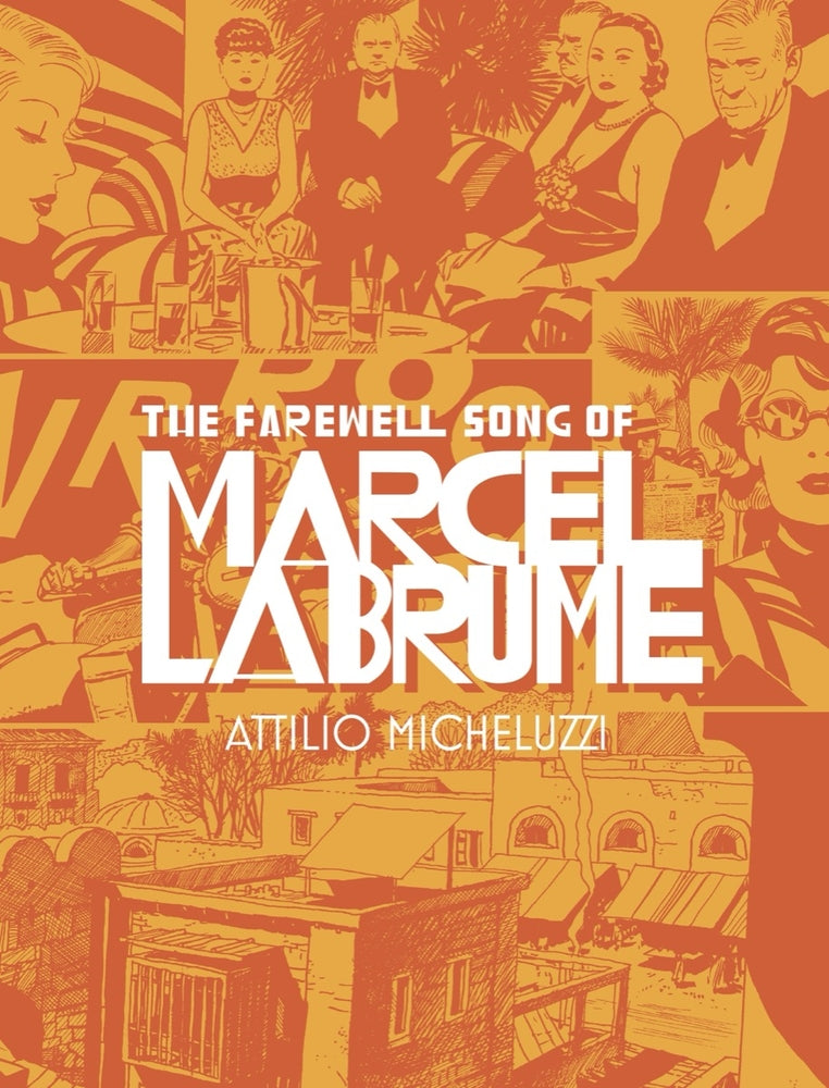 Book cover for The Farewell Song of Marcel Labrume