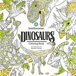 Book cover for Dinosaurs: A Smithsonian Coloring Book