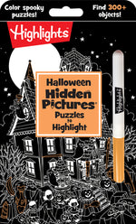 Book cover for Halloween Hidden Pictures Puzzles to Highlight: Color Spooky Puzzles! Find 300+ Objects!