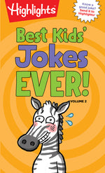 Book cover for Best Kids' Jokes Ever!, Volume 2